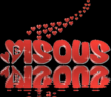 bisous de coeurs